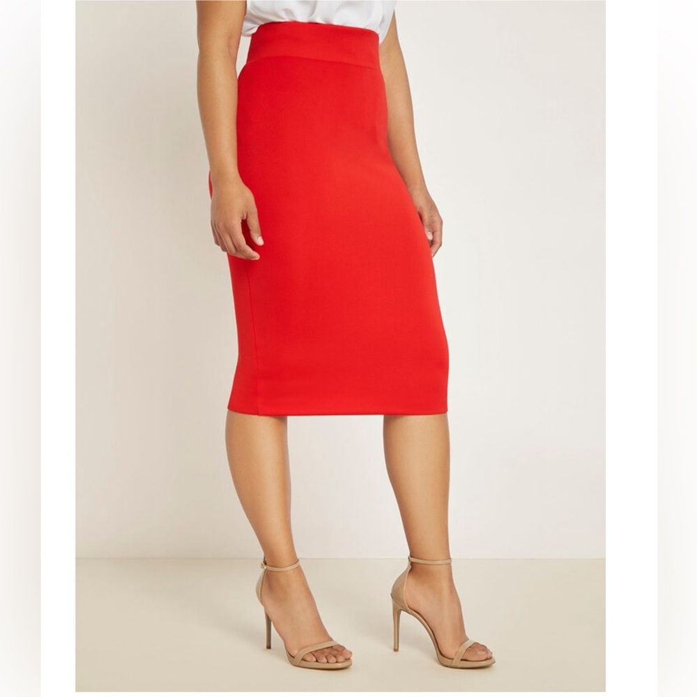 Pencil Skirt - Red
